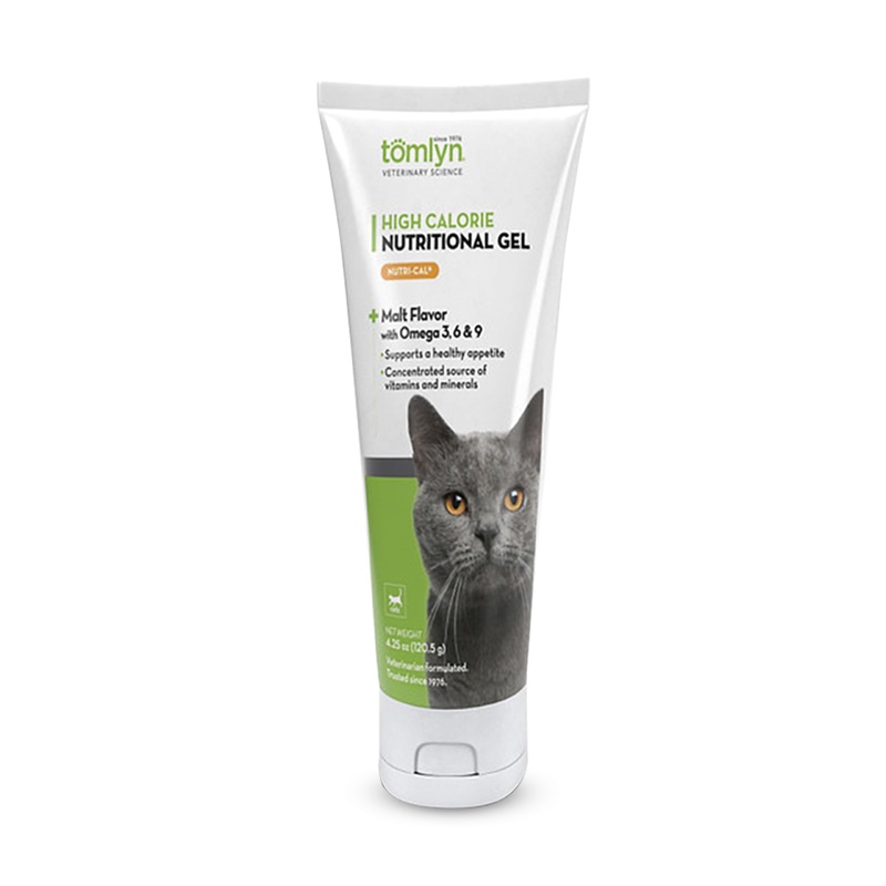 Tomlyn High Calorie Nutritional Gel for Cats, (Nutri-Cal) 4.25 oz Adult Cat 4.25 Ounce