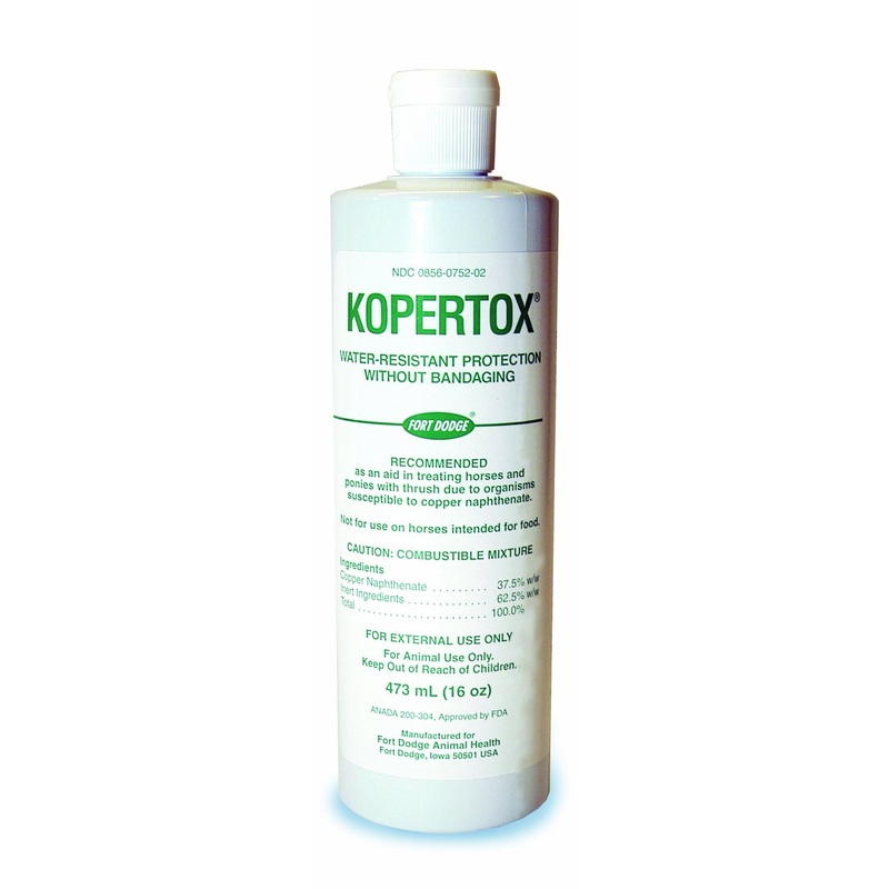 Water-Resistant Horse Thrush Treatment, Equine hoof care, 16-oz bottle