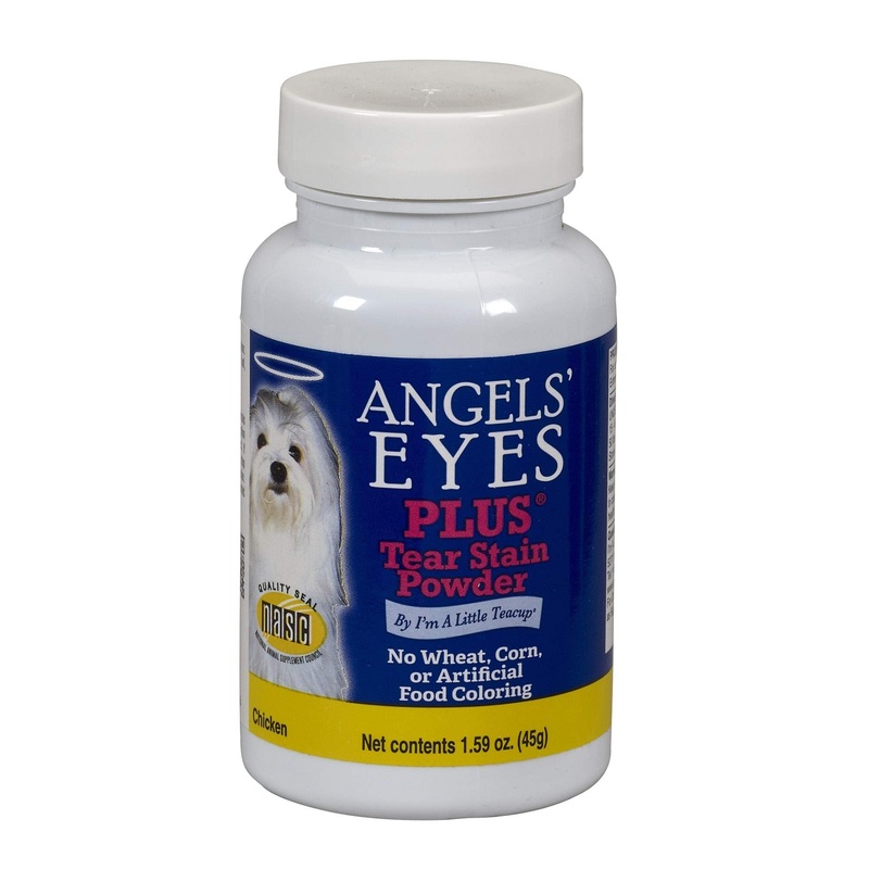Angels’ Eyes PLUS Tear Stain Prevention Powder for Dogs and Cats – 45 gram – Chicken Formula