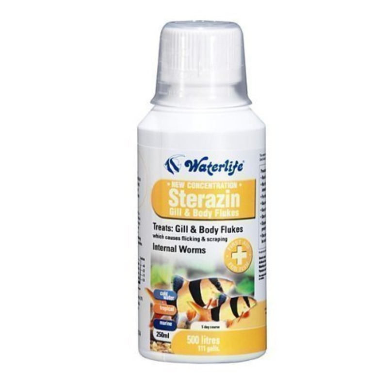 Aquarium Treatment For General Parasites- Sterazin 250ml