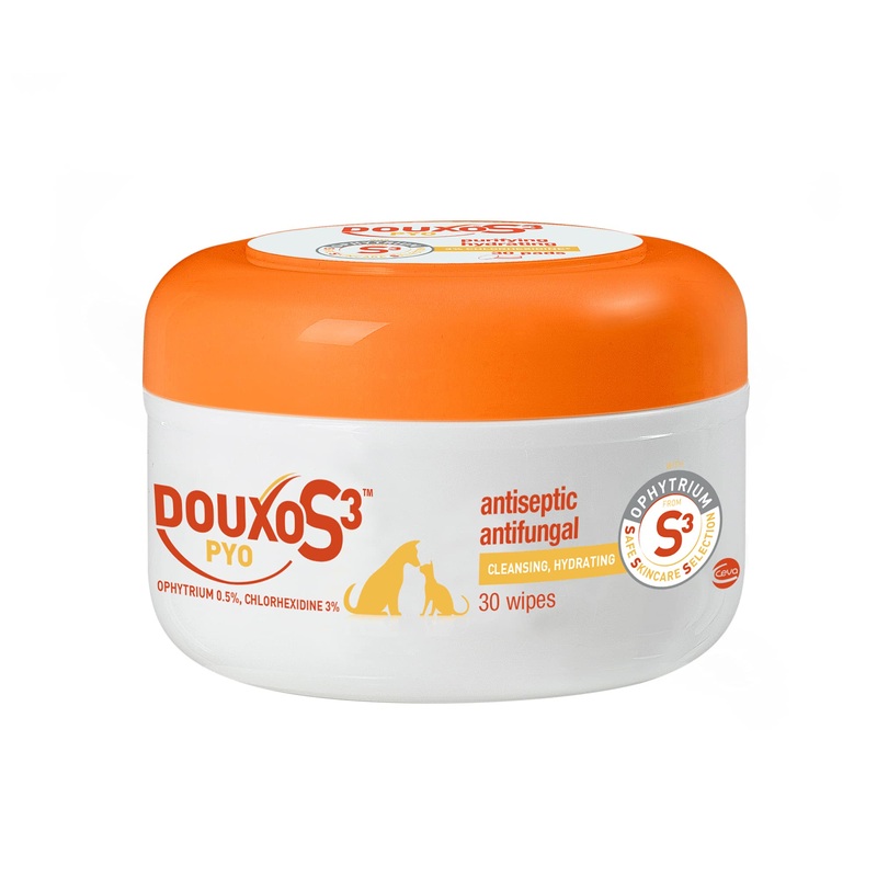 Douxo S3 PYO Wipes 30 Count