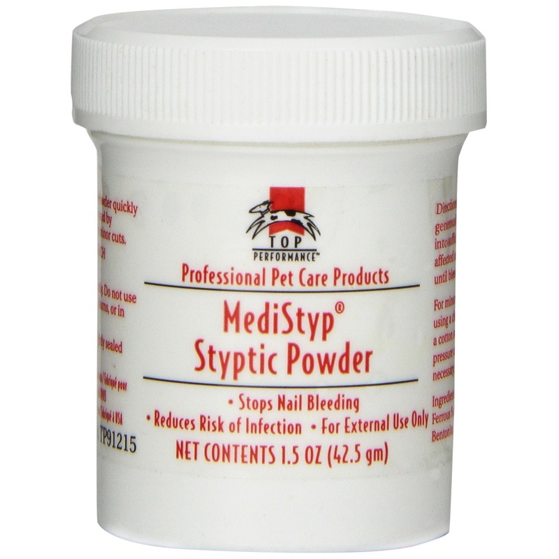 Top Performance MediStyp Pet Styptic Powder with Benzocaine 1-1/2-Ounce