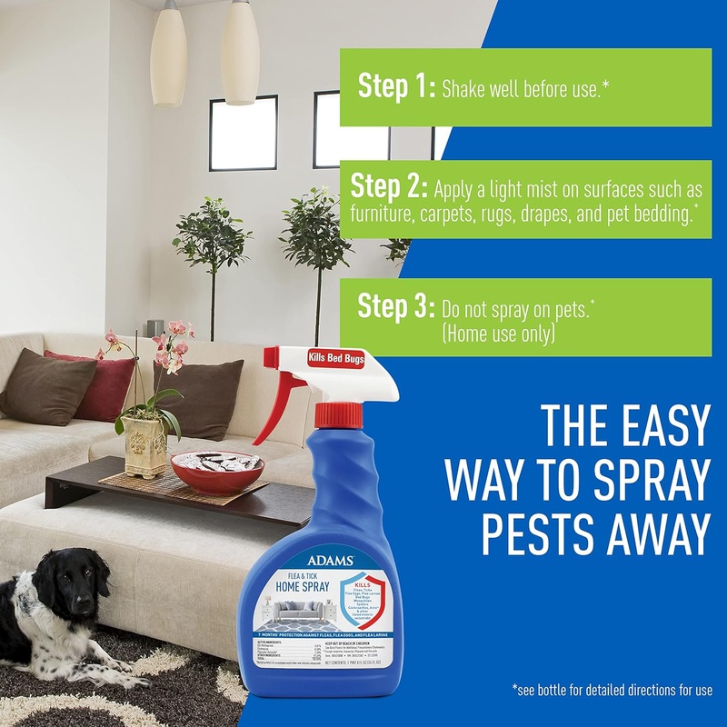 Adams Plus Flea and Tick Carpet Spray, 16 Ounce Spray Only