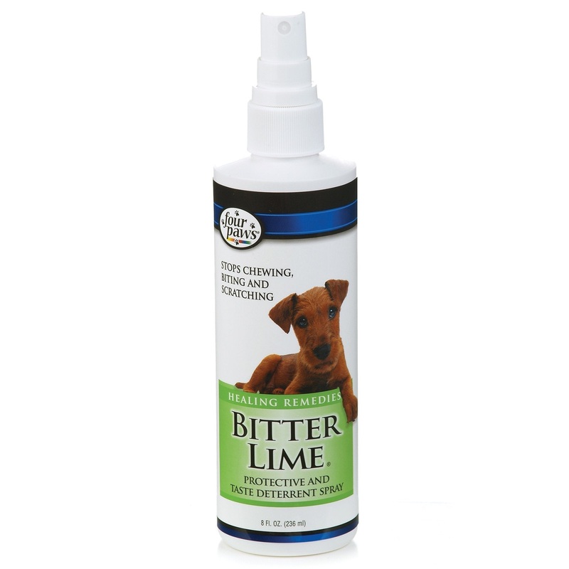 Four Paws Bitter Lime Cat and Dog Behavior Pump Spray, 8 Ounce Bottle 8 Ounces