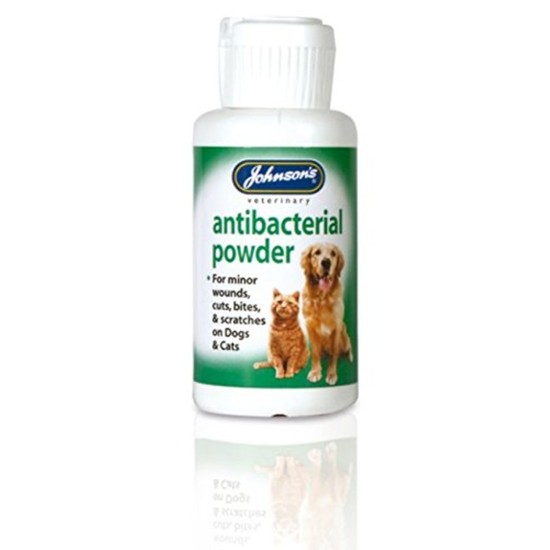 Johnson’s ANTIBACTERIAL POWDER – 20G – CATS & DOGS – ANTISEPTIC – SKIN SOOTHING (2 PACKS) 2 PACKS