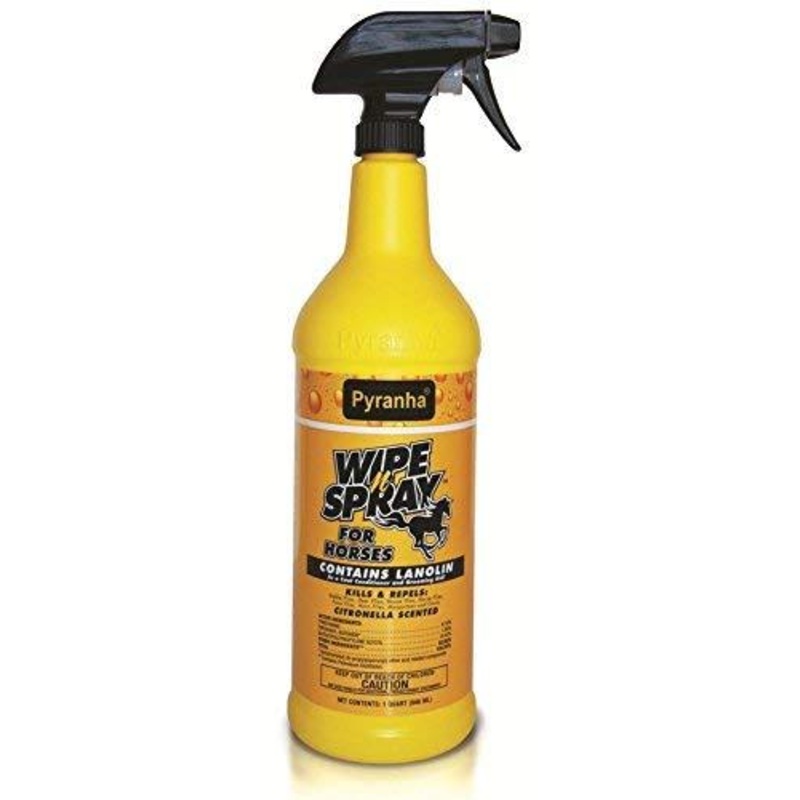 Pyranha 791738114526 Wipe N Spray 32OZ, Yellow