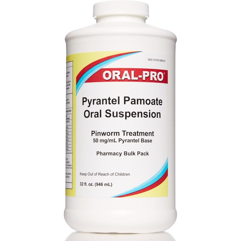 Pyrantel Pamoate Suspension 50 Mg 16 Oz Bottle by Generic