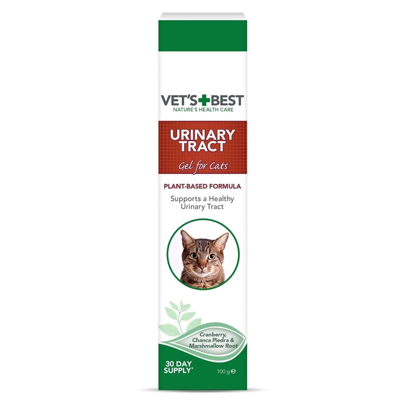 Vet’s Best Feline Urinary Tract Support Cat Supplement Gel Supports Healthy Urinary Tract, 100 g