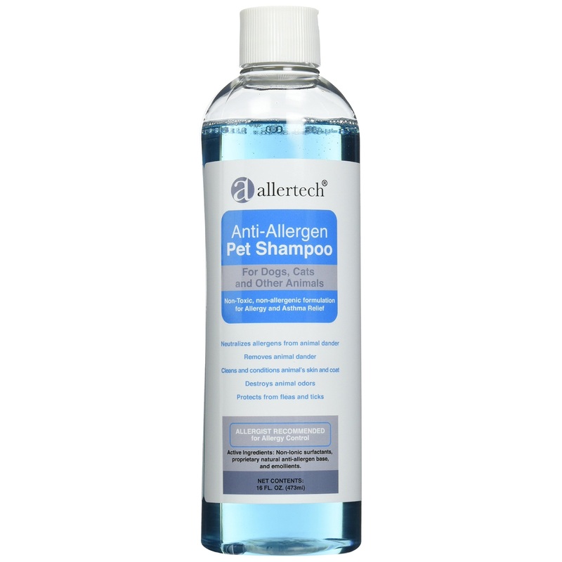 Allertech Pet Shampoo 16 Ounce Bottle