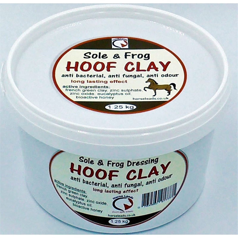 Hoof Clay 1.25 kg Sole and Frog Antimicrobial/Antifungal field dressing paste Great for Thrush