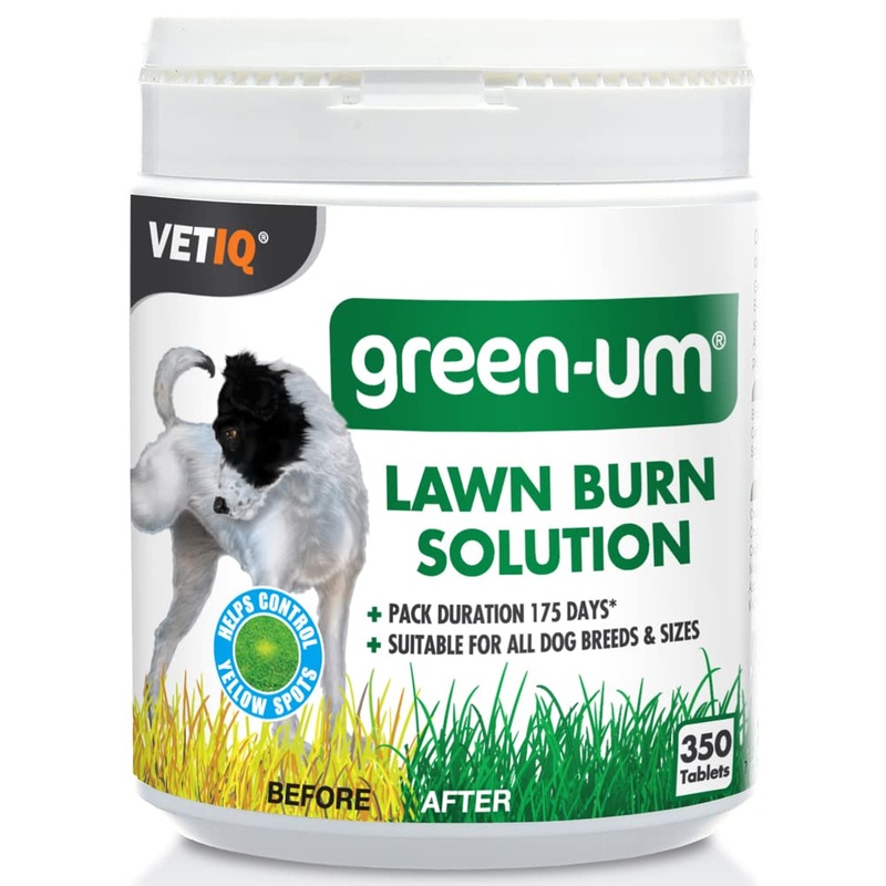 Mark And Chappell Ltd VetIQ Green-UM Lawn Burn Solution, one size, MCH0140 Green-Um 350 Tablets
