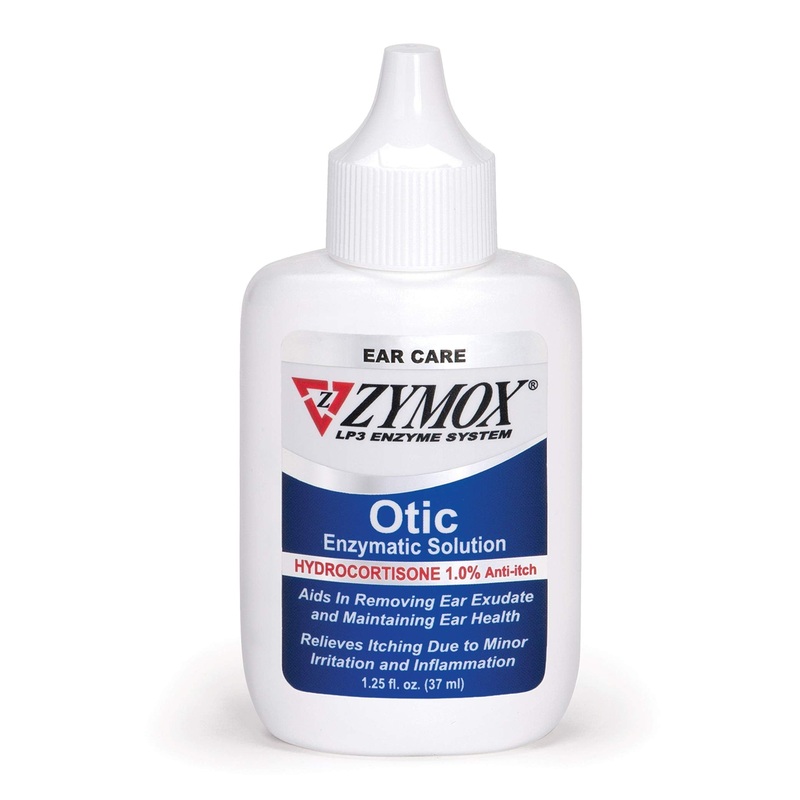 Zymox Pet King Brand Otic Pet Ear Treatment with Hydrocortisone 1.25 oz