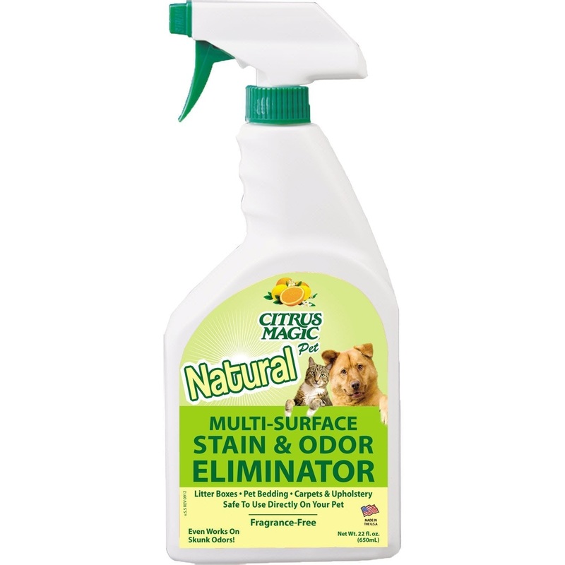 Citrus Magic Pet Muli-Surface Stain and Odor Eliminator, 22-Ounce 1 Pack