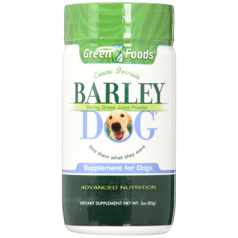 Green Foods Dog Barley Powder, 3-Ounce