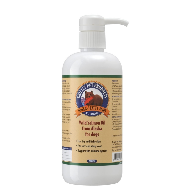 Grizzly Pure Wild Salmon Oil 500ml