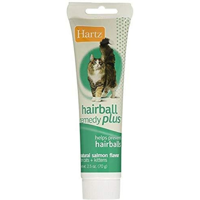 Hartz Hairball Remedy Plus Paste for Cats 2.50 oz(Pack of 6)