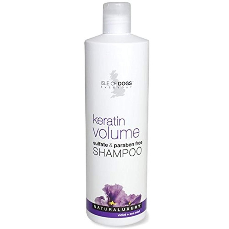 Isle of Dogs Keratin Volume Sulfate Free Shampoo, 16 Ounce