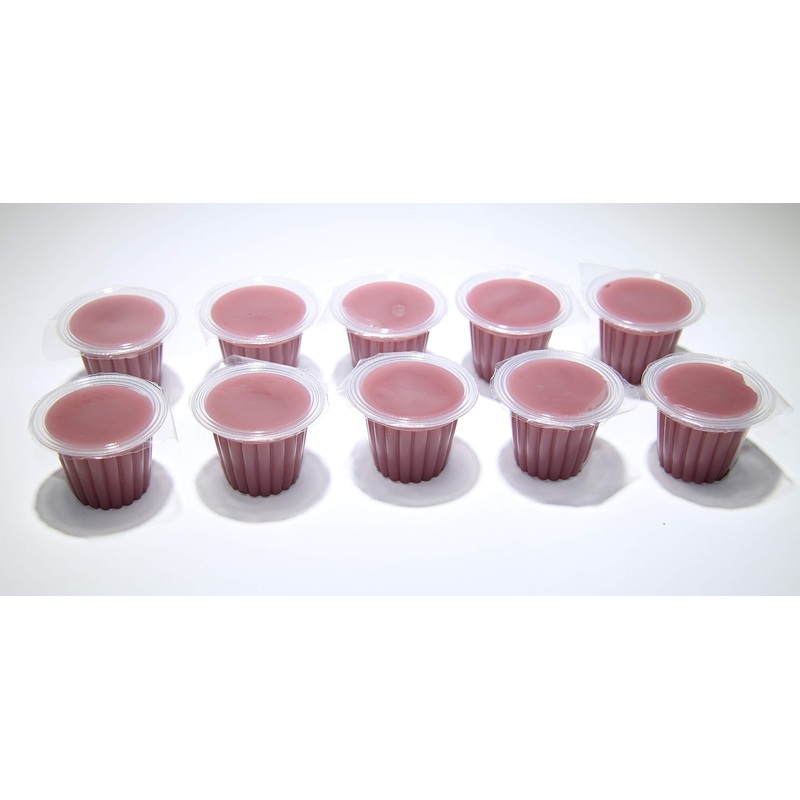 Jelly Fruit Pots Reptile Food – Protein Jelly Fruit Cups for Lizards, Gecko, Insects, Birds, Parrots – Bulk Packs (Calcium, 10)