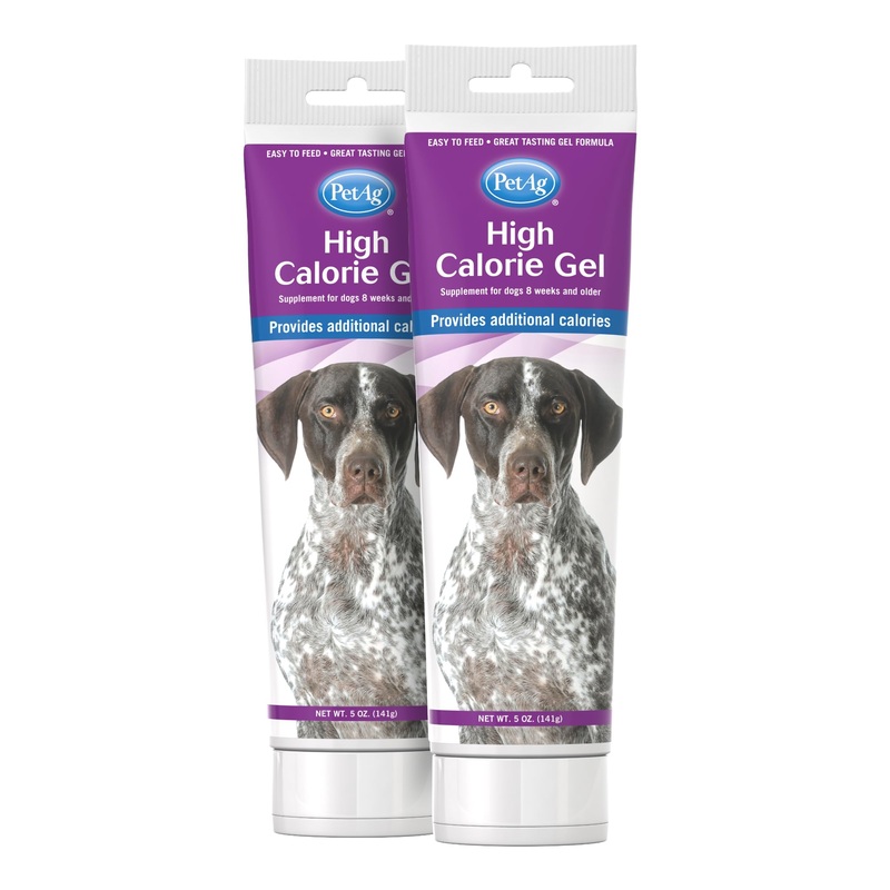 Pet-Ag High Calorie Gel Supplement for Dogs – 5 oz, Pack of 2 – Chicken Flavor – Provides Extra Calories for Dogs 8 Weeks and Older – Easy to Digest