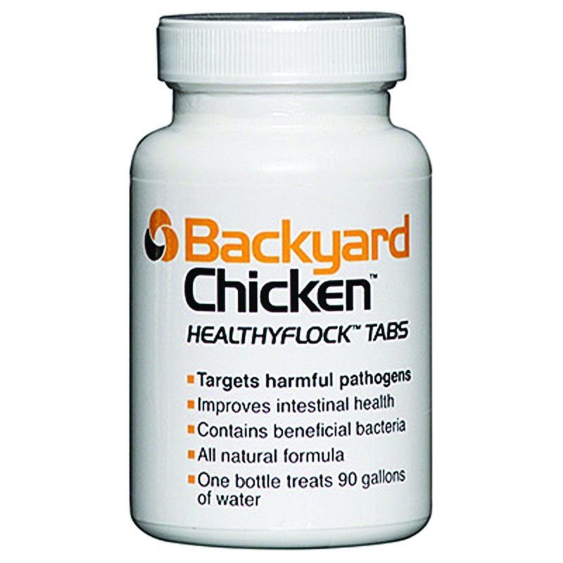 Backyard Chicken Healthyflock Tabs, 90 Tabs, Treats 90 Gallons of Water