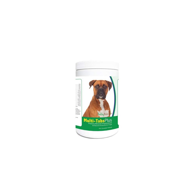 Healthy Breeds Boxer Multi-Tabs Plus Chewable Tablets 180 Count