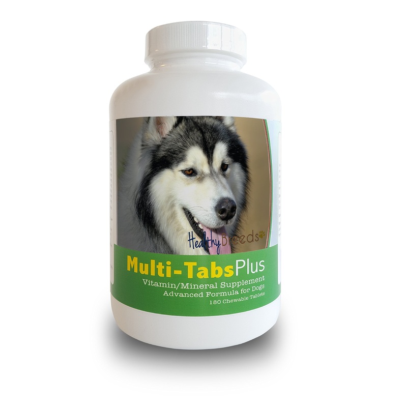 Healthy Breeds Siberian Husky Multi-Tabs Plus Chewable Tablets 180 Count 180 Tabs
