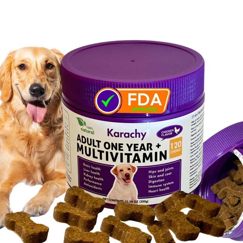 Multivitamins for adult dogs Karachy