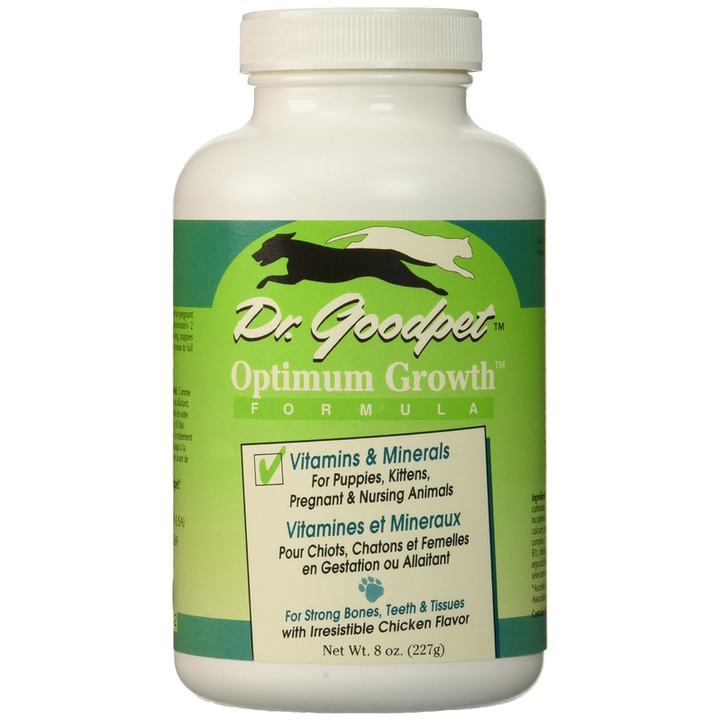 Optimum Growth – All Natural Kitten & Puppy Care Multi-Vitamin/Mineral Powder