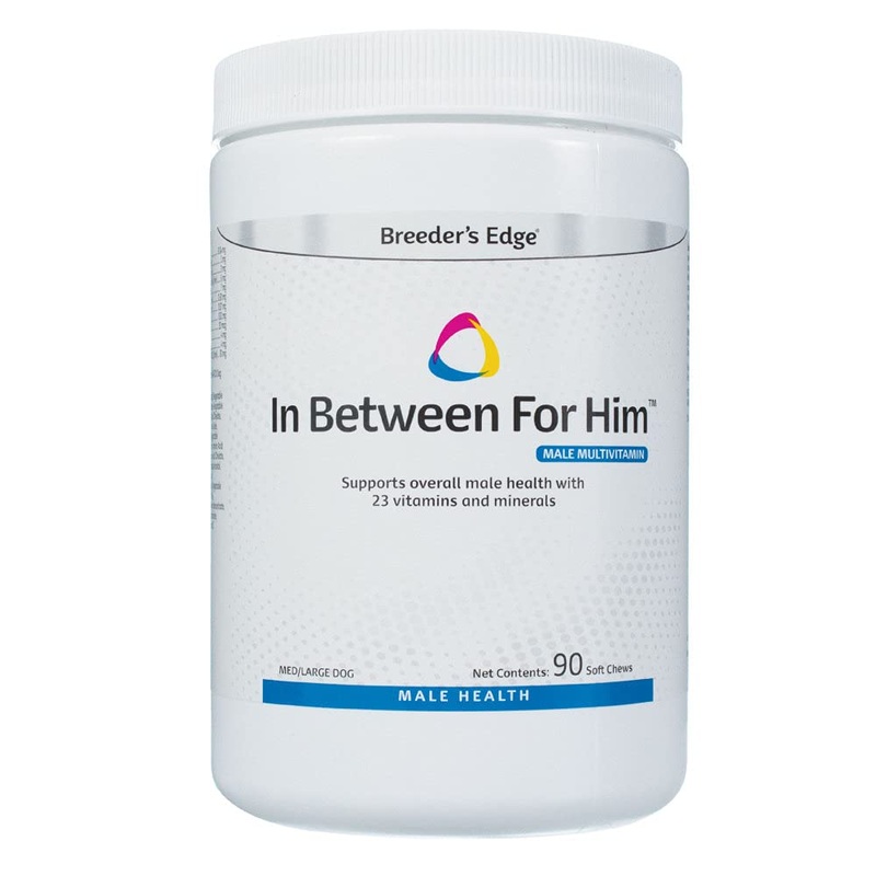 Revival Animal Health Breeder’s Edge in Between for Him, Male Multivitamin for Med/Lg Dog- 90 ct