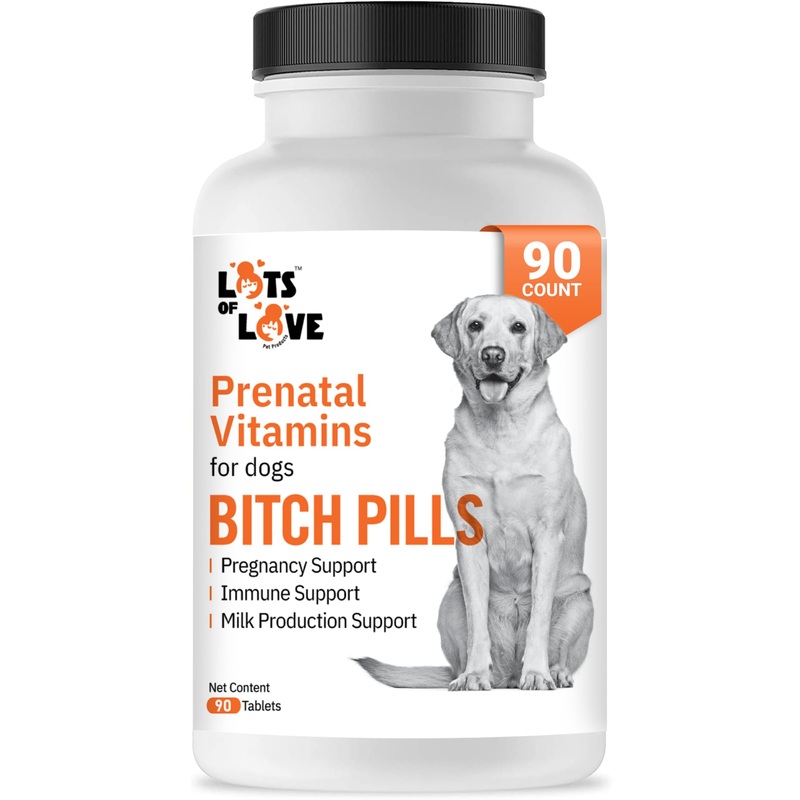 Bitch Pills – Prenatal Dog Vitamins – 90 Tablets