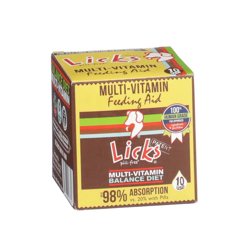 Licks Dog Multi-Vitamin Supplements – 10-use