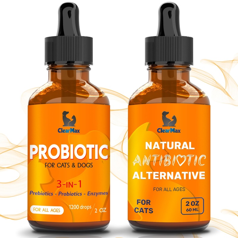 Natural Supplements for Cats and Dogs  Natural Supplement  Probiotics for Cats  Bundle