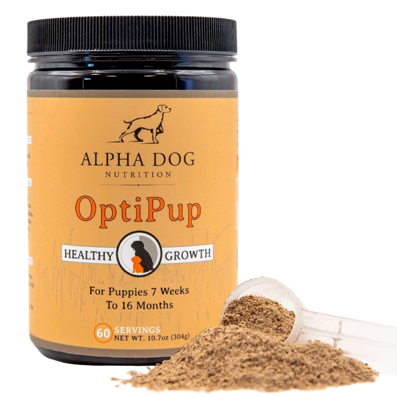 OptiPup All-in-1 Puppy Multivitamin Contains 31 Superfoods Including Probiotics and Prebiotics for Digestive Support, Skin & Immune Health, and Optimum Growth (60 Servings) 10.72 Ounce (Pack of 1)
