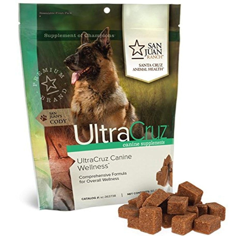 UltraCruz Canine Wellness Supplement for Dogs, 60 Tasty Chews