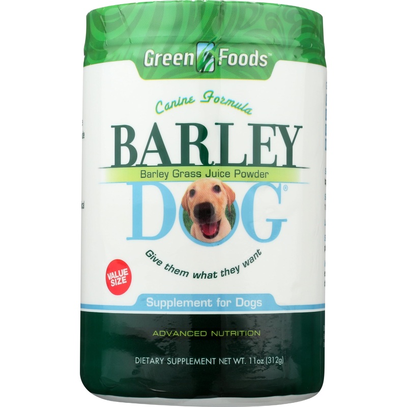 Green Foods Corporation Barley Dog Canine Formula, 11oz