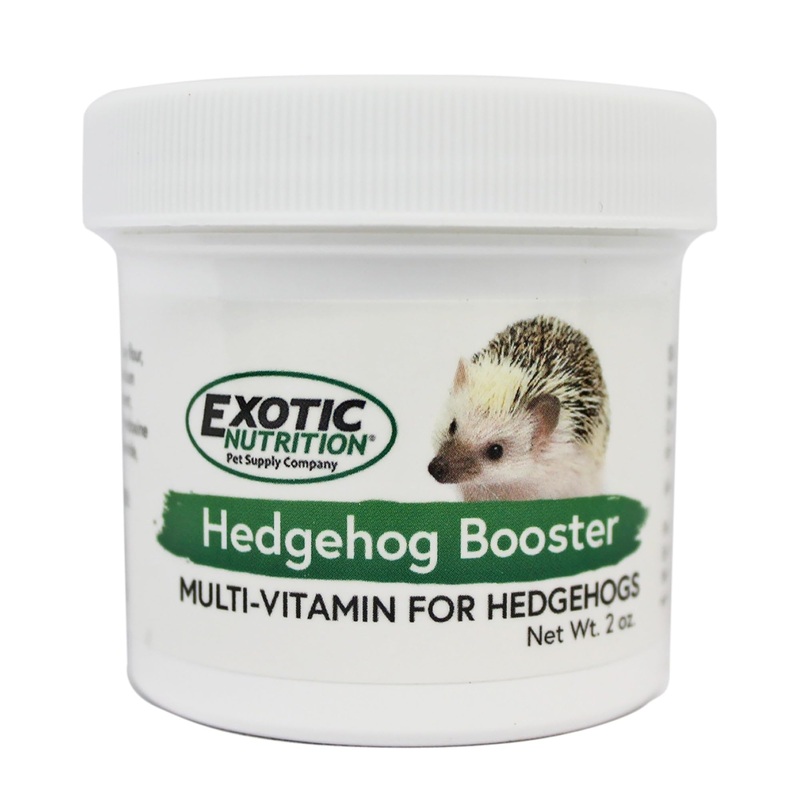Hedgehog Booster – Complete Multivitamin – Powdered Vitamin & Mineral Supplement for Pet Hedgehogs (2 oz.)