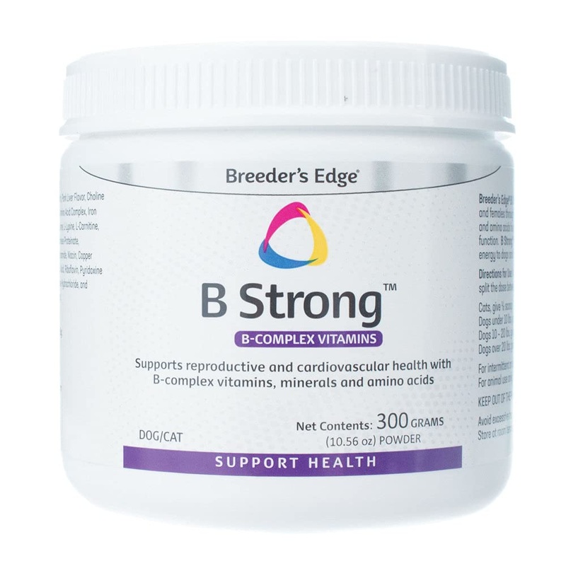 Revival Animal Health Breeder’s Edge B Strong Powder, B-Complex Vitamins- 300 gm