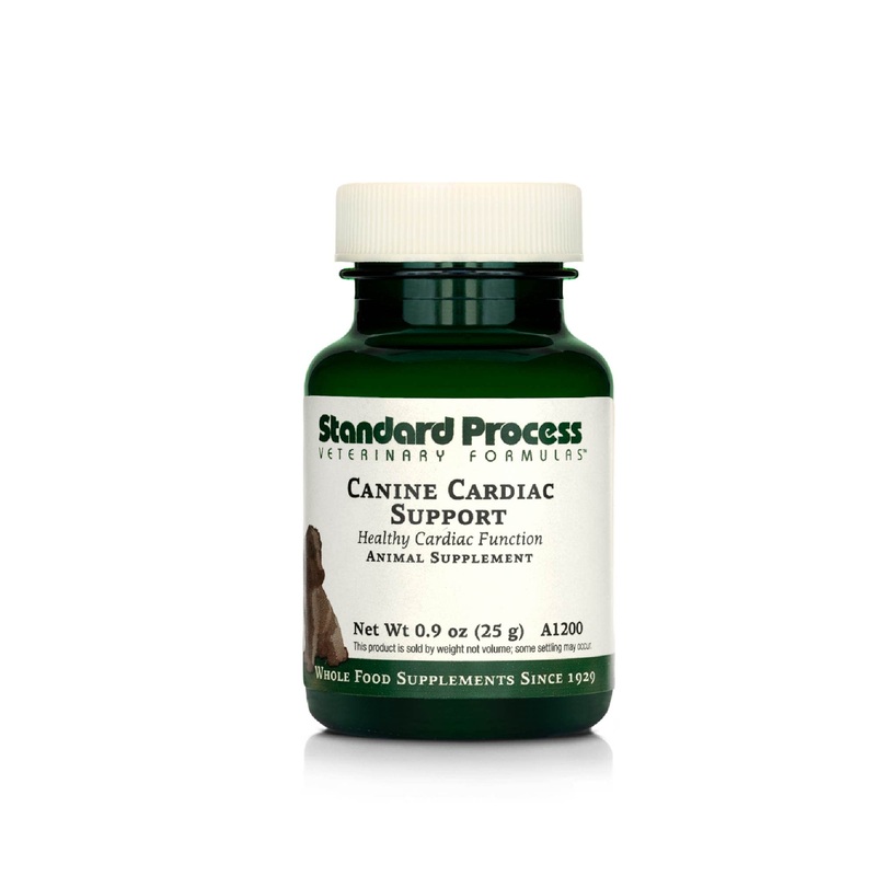 Standard Process Canine Cardiac Support – Dog Heart Health Support Supplement – Nutritional Supplement Formula to Support Cardiac Function – Pet Health Supplement with Selenium – 25 g 25 Grams (Pack of 1)