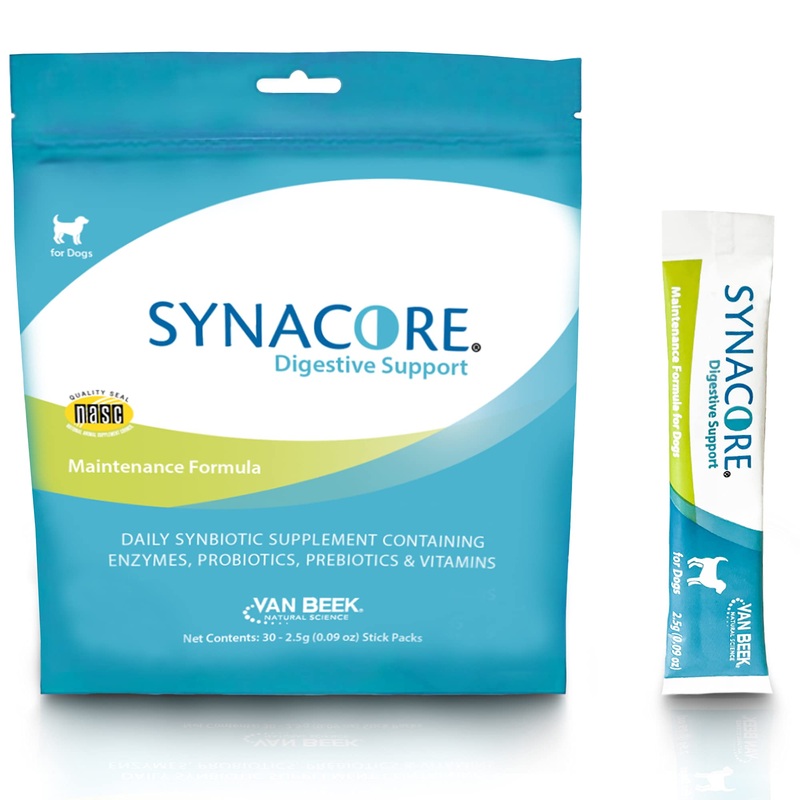 Synacore Canine – All Natural Formula to Provide Immune Support for Dogs & Help Maintain Digestive Health – Probiotics and Vitamins for Dogs – Pet Products – (30 Count)