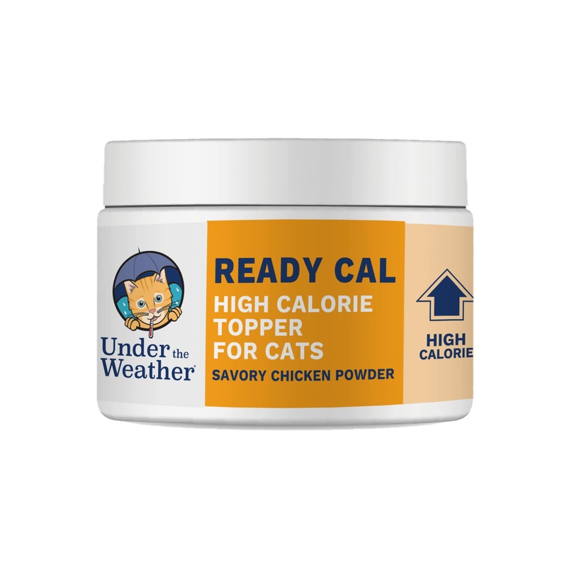 Under the Weather Ready Cal Powder for Cats | High-Calorie, Weight Gainer, Appetite Stimulant, Energy Booster Pet Supplement | 8 Ounces For Cats – Ready Cal Powder