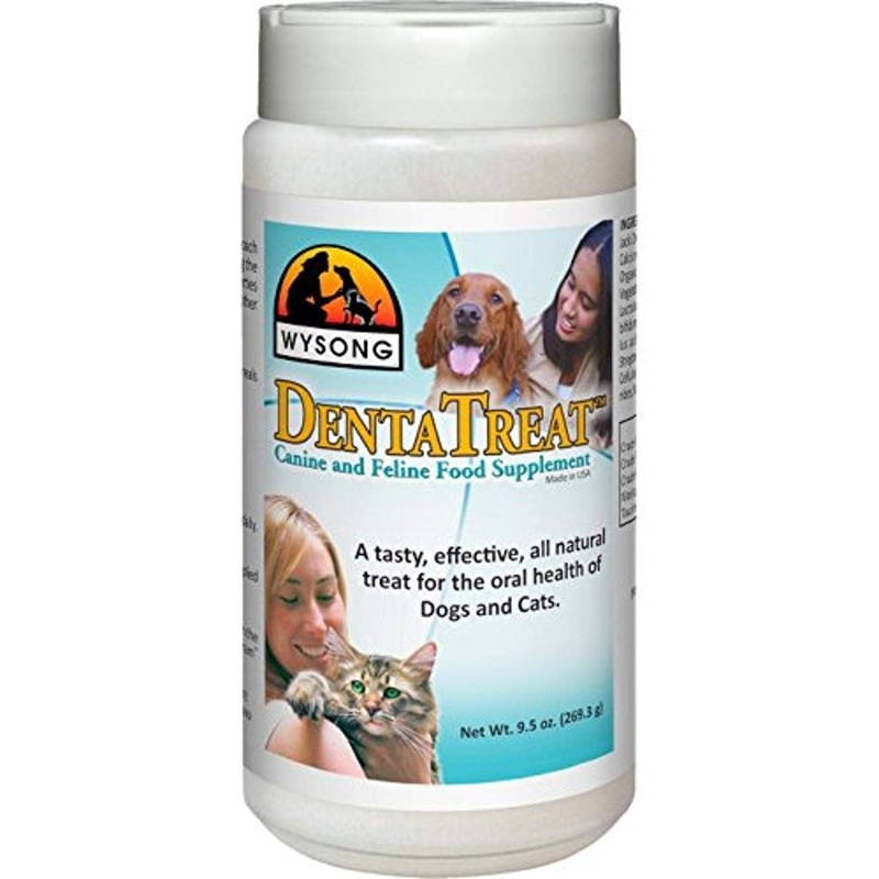 Wysong Dentatreat Canine/Feline – Dog/Cat Food Supplement – 9.5 Ounce Bottle