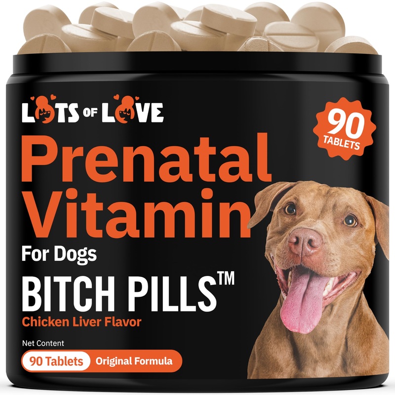 Bitch Pills – Prenatal Vitamins for Dog – 90 Tablets