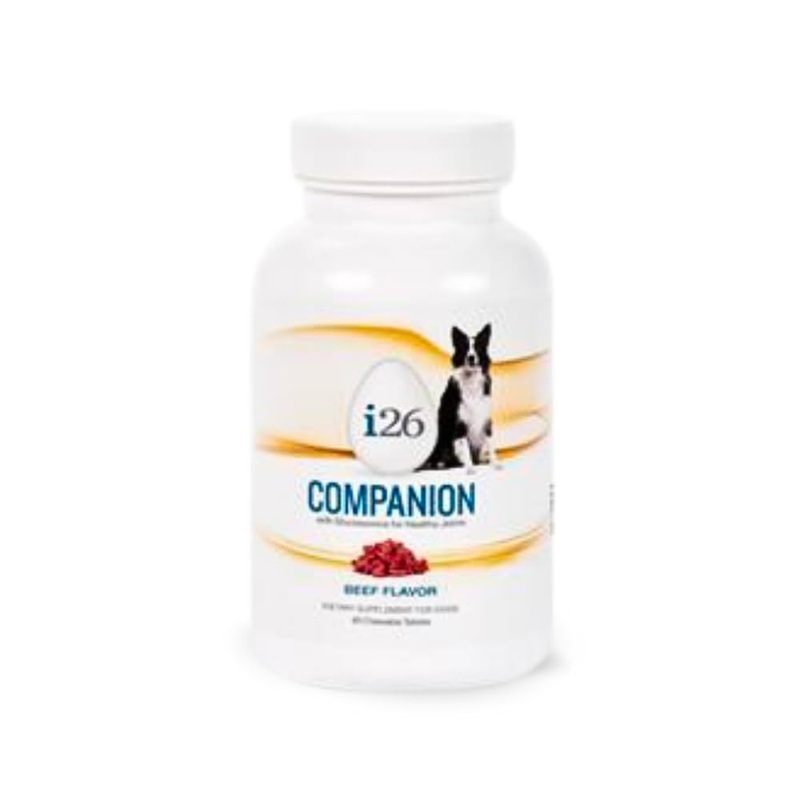 Chewable Dog Nutrition Companion i26 Puppies to Adults – 60 Beef Tabs