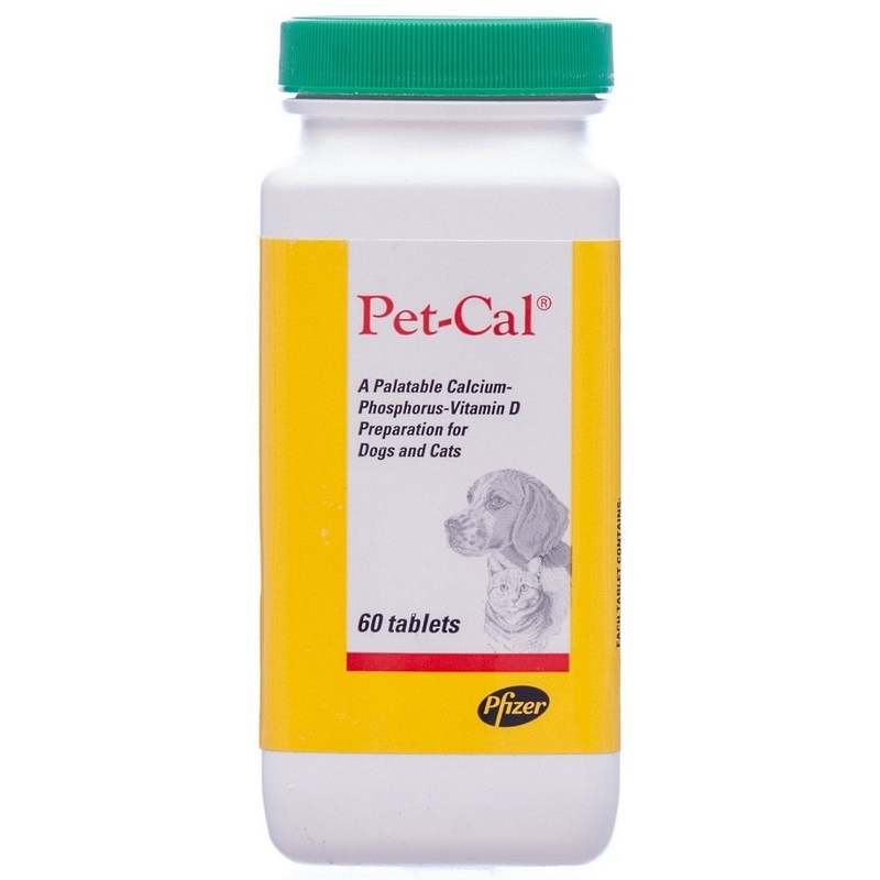 Pet Tabs Calcium Formula Supplement, 60 Count