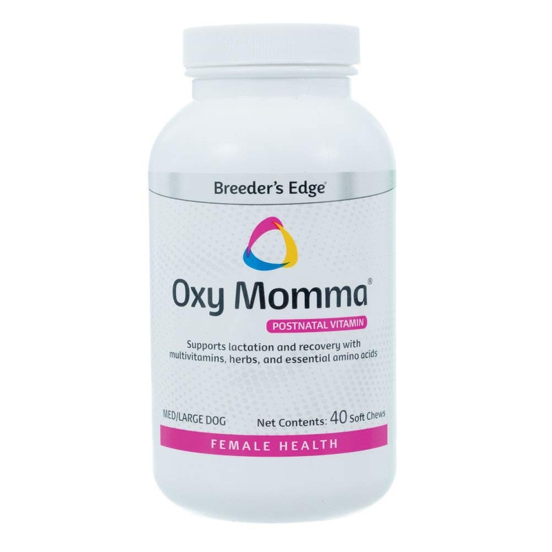 Revival Animal Health Breeder’s Edge Oxy Momma- Nursing & Recovery Supplement- for Medium & Large Dogs- 40ct Soft Chews