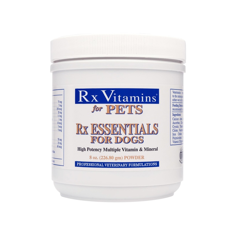 Rx Vitamins Essentials for Dogs – Vitamin & Mineral Multivitamin – Supports Immune System Digestive Health & Bone Health – Powder 8 oz/226.80g Original Label