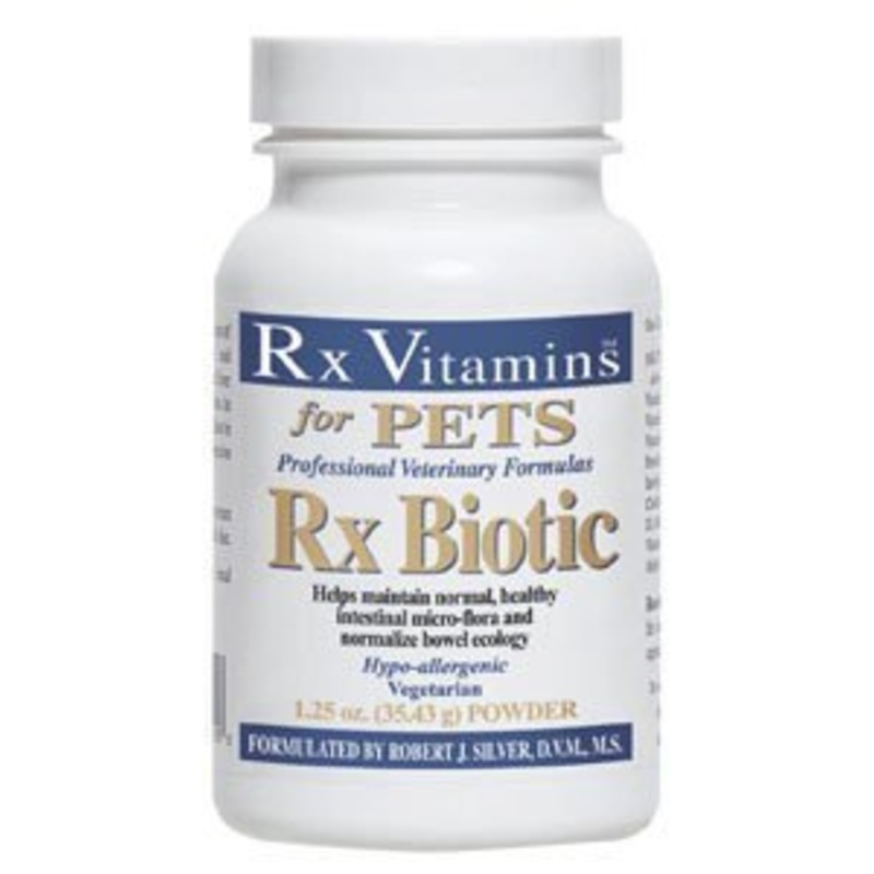 Rx Vitamins for Pets 1.25 oz. Rx Biotic Rx Vitamins for Pets 1.25 oz. Rx Biotic