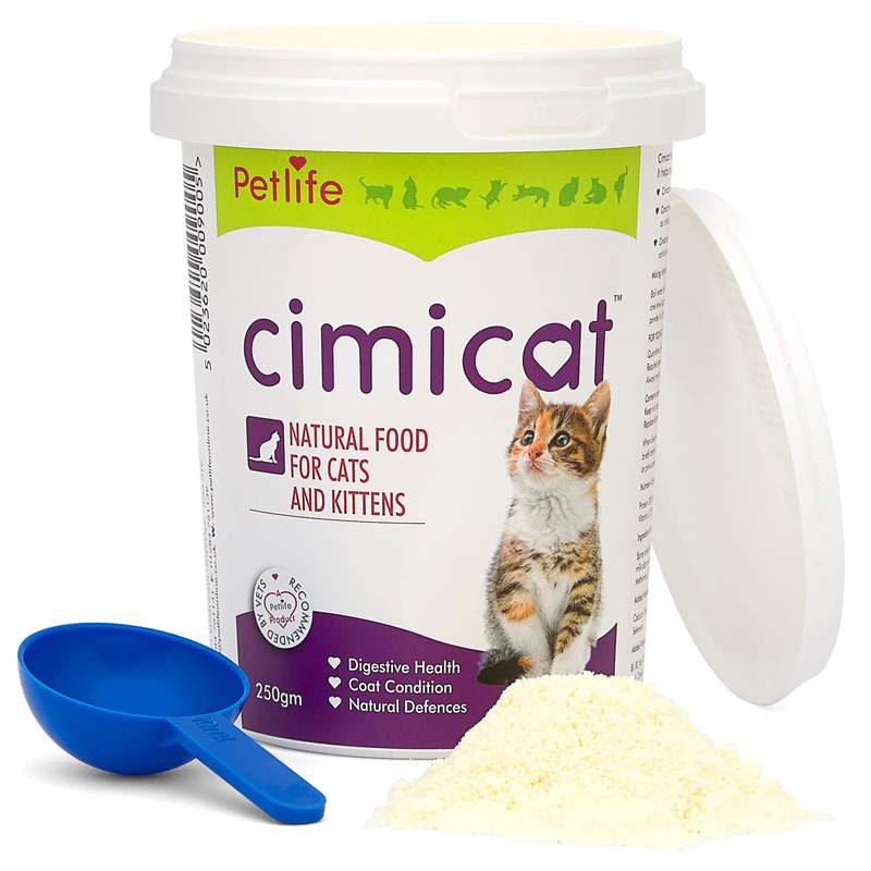 2 x Cimicat Milk Supplement Recommended by Vets for Cats & Kittens – with Vitamins Minerals & Proteins 500g (2 x 250g) 2 250 g