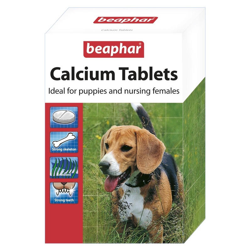 Beaphar Calcium Tablets 1 White