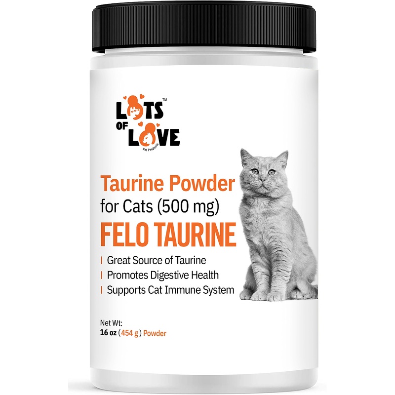FELO Taurine – Taurine Supplement for Cats, Taurine for Cats, Taurine Powder for Cat – 16 Oz, Powder (Thomas Pet Earlier)